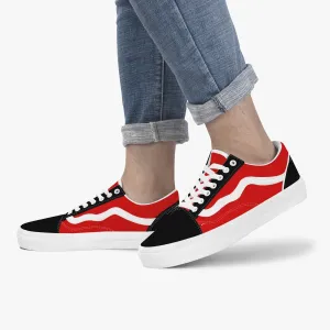 . Trendy Low-Top Canvas Sneakers