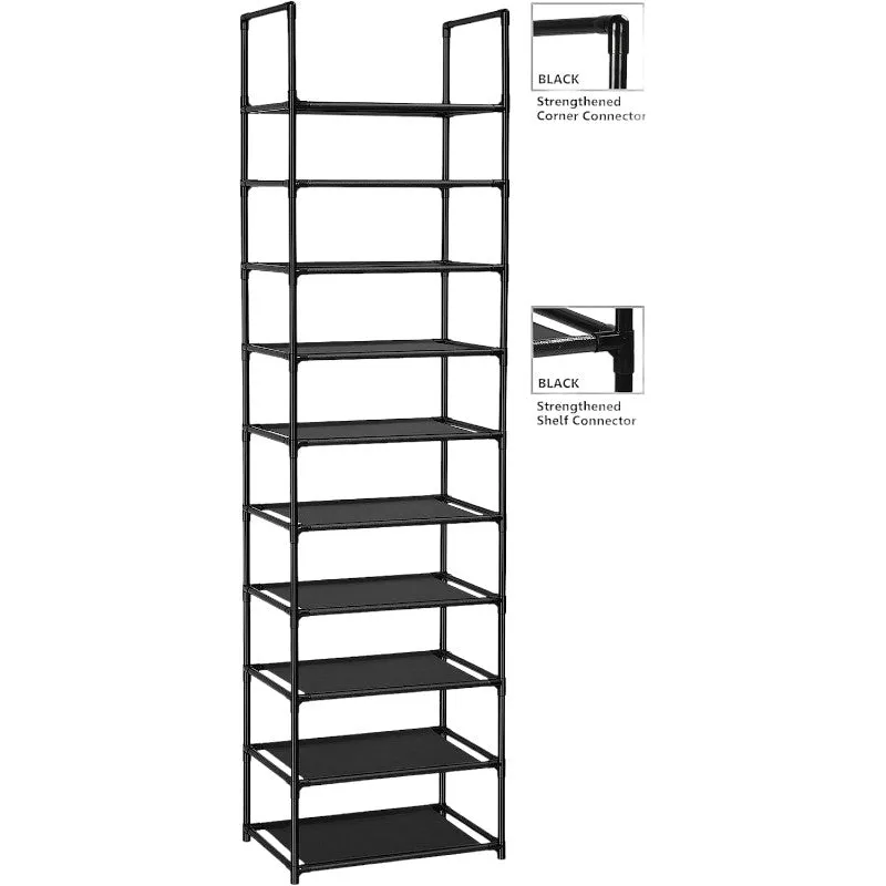 10 Tiers Tall Shoe Rack Storage Shelf