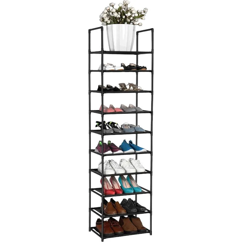 10 Tiers Tall Shoe Rack Storage Shelf