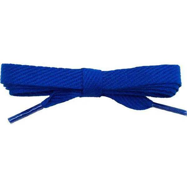 12 Pairs Cotton Flat 3/8" Shoelaces