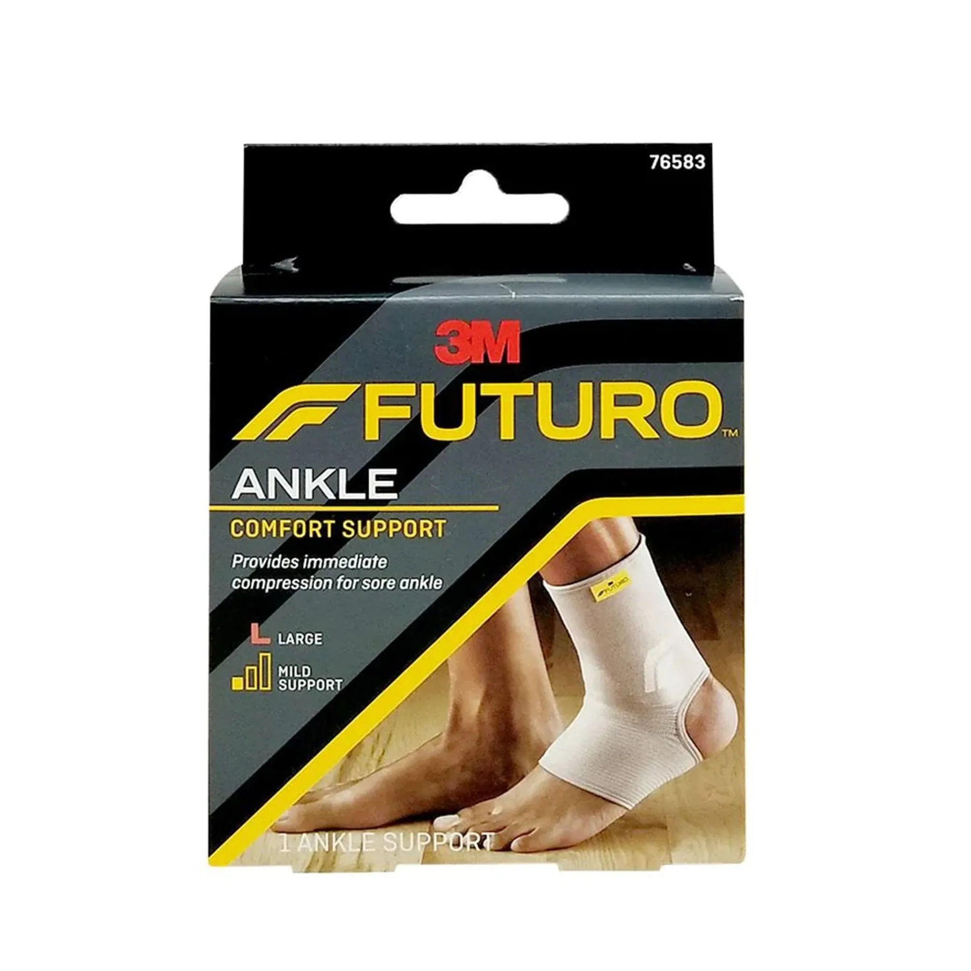 3M™ Futuro™ Comfort Lift Ankle Support, Large, 1 Case of 24