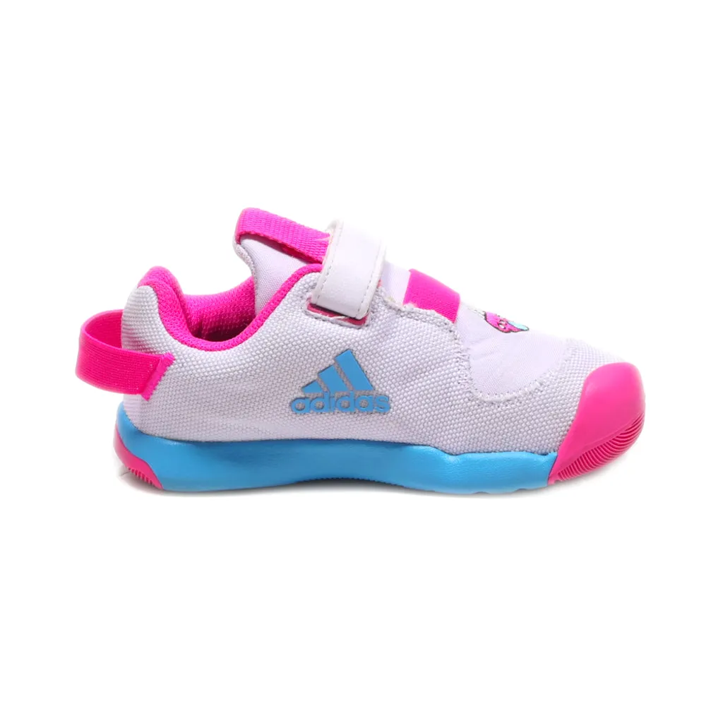 Adidas Activeplay Cleofus Shoes-Purple Tint/Shock Pink/Orange Tint Sneakers Canvas Multicolour Colour For Kids