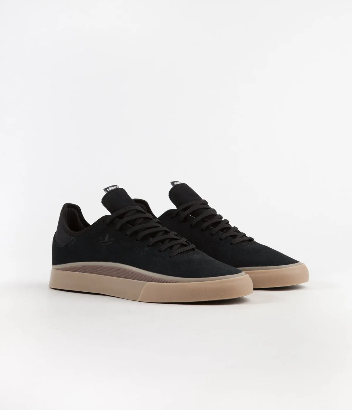 Adidas Sabalo Shoes - Core Black / Gum4 / Gum5