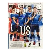 Alex Morgan Signed USA 2015 Sports Illustrated Magazine Steiner CX