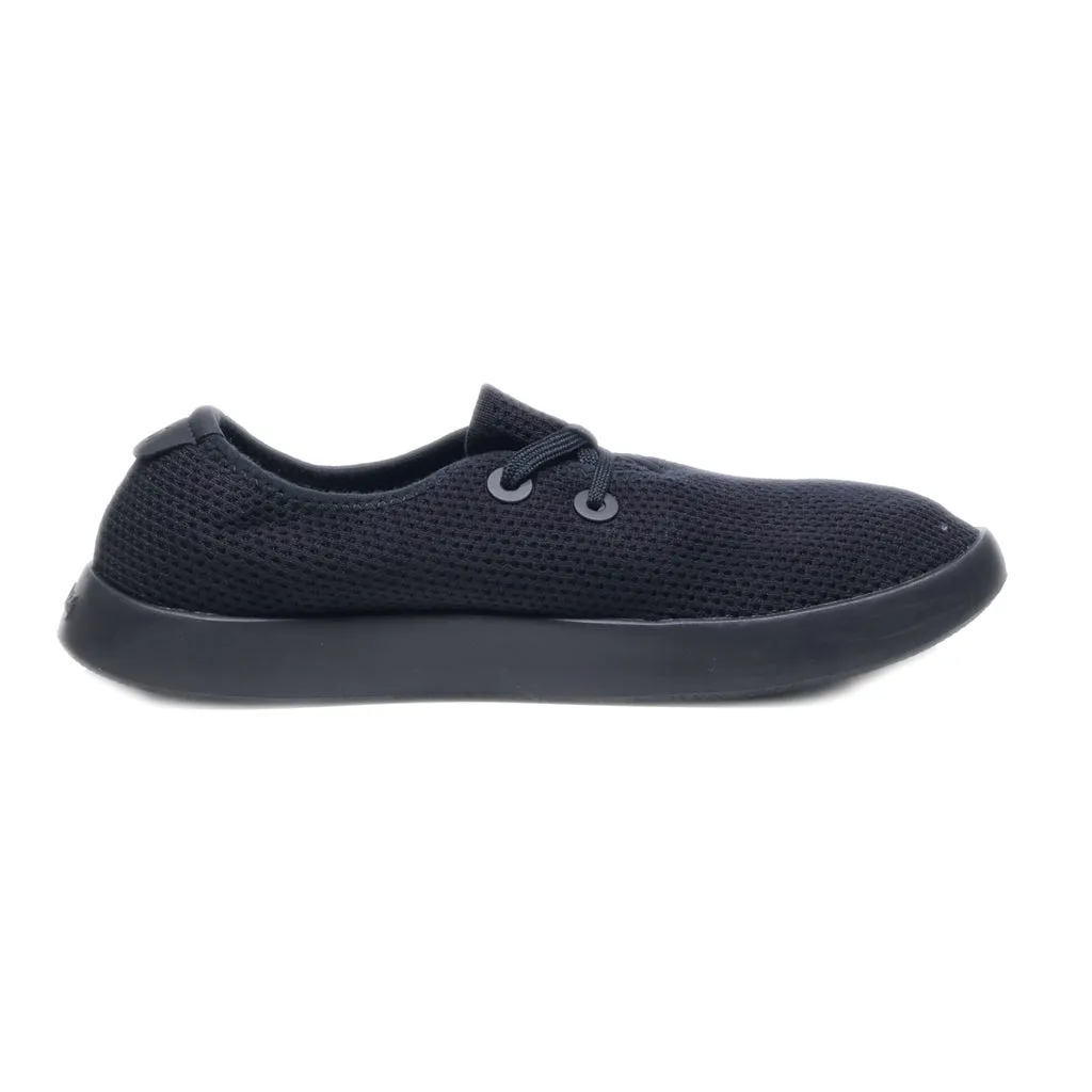 Allbirds Tree Skippers Low-Top Sneakers Fabric Black Colour For Men