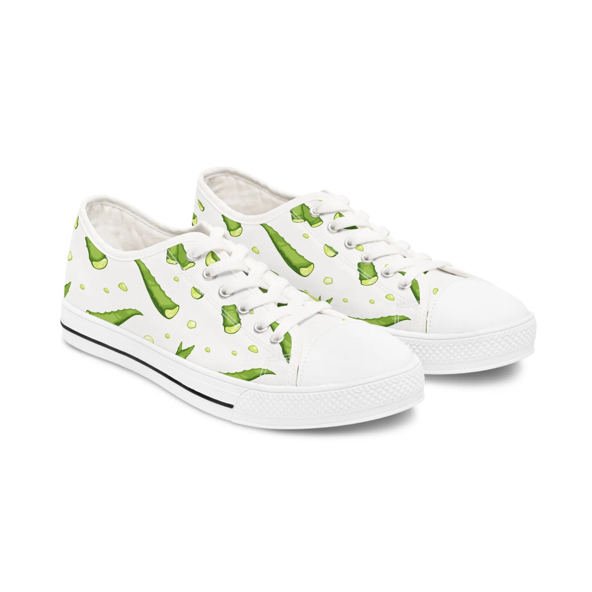 Aloe Vera Women's Low Top Sneakers