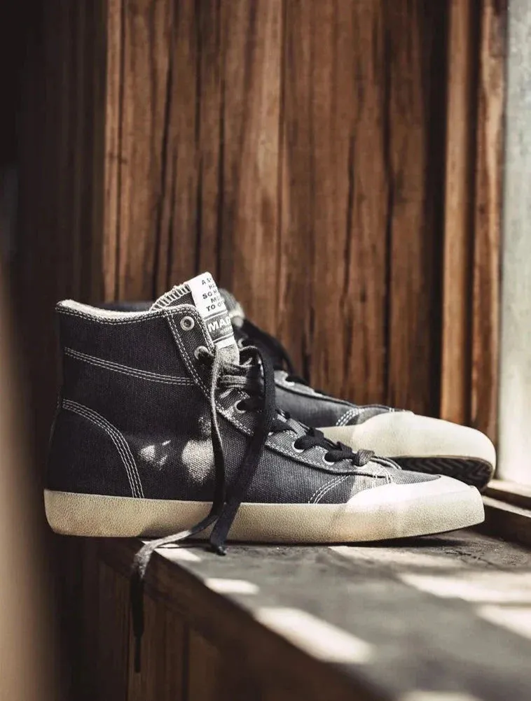 Amozae- Pungsan Canvas High-top Sneakers