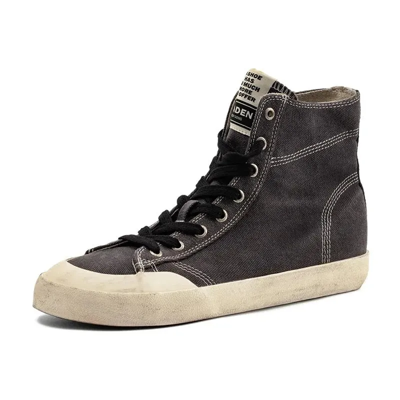 Amozae- Pungsan Canvas High-top Sneakers