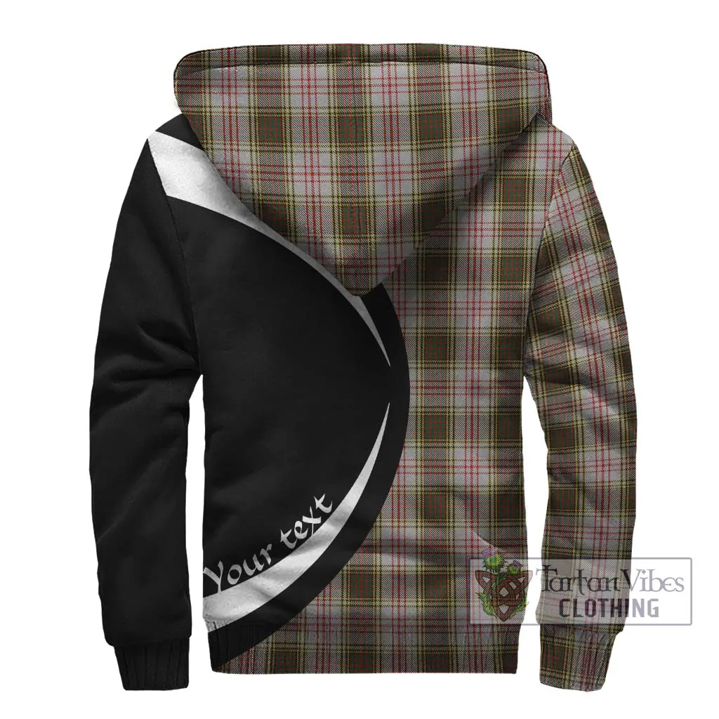 Anderson Dress Tartan Sherpa Hoodie with Family Crest Circle Style