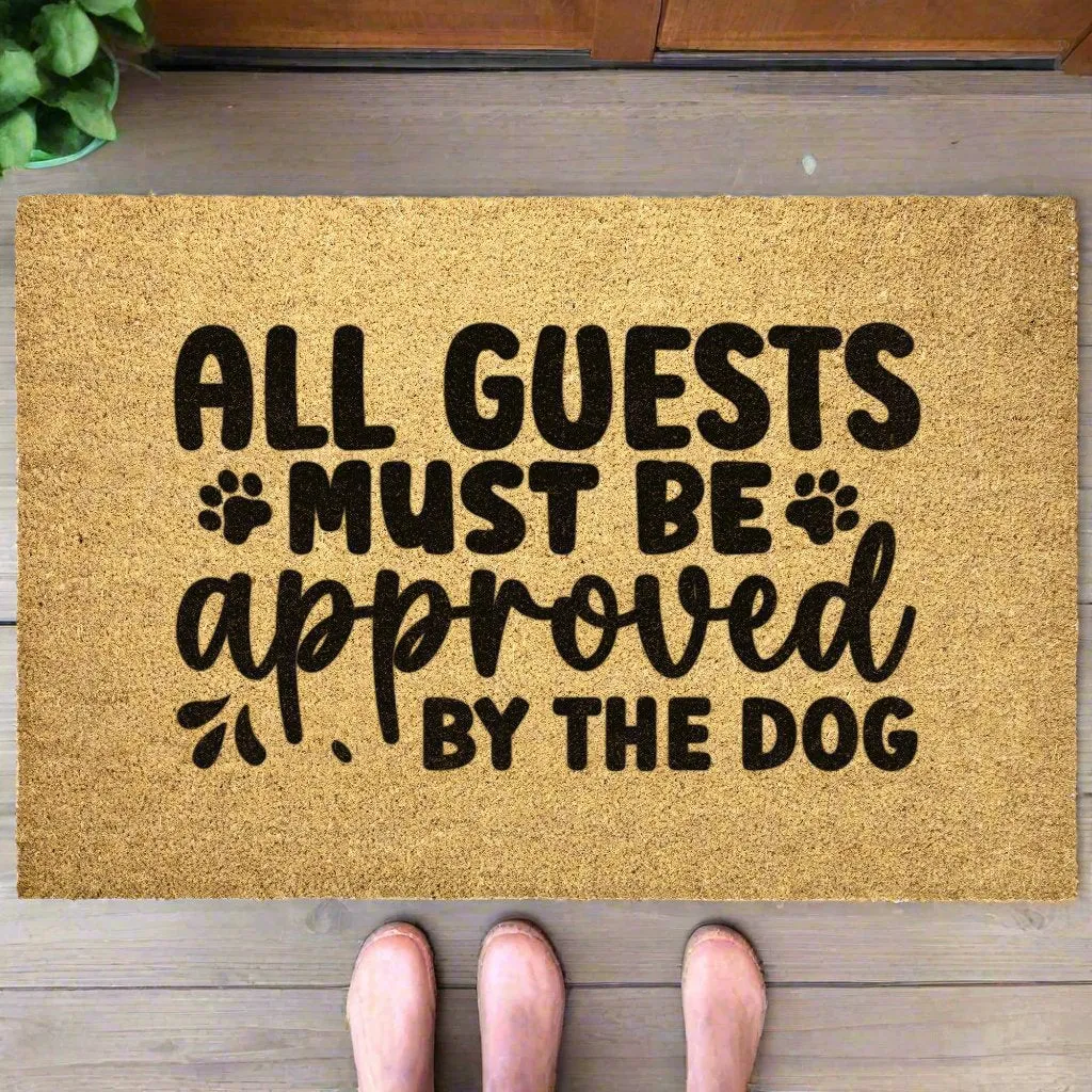 Approved by the Dog Door Mat