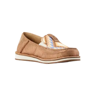 Ariat Ladies Blanket Print Metallic Bronze Slip On Cruiser 10044528