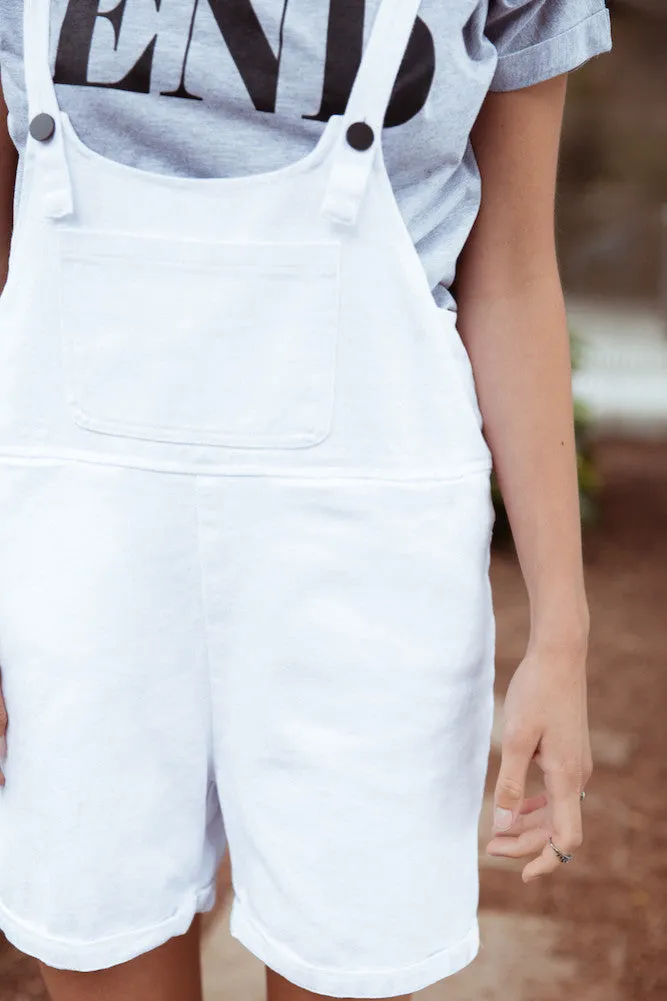 Aris Overalls White