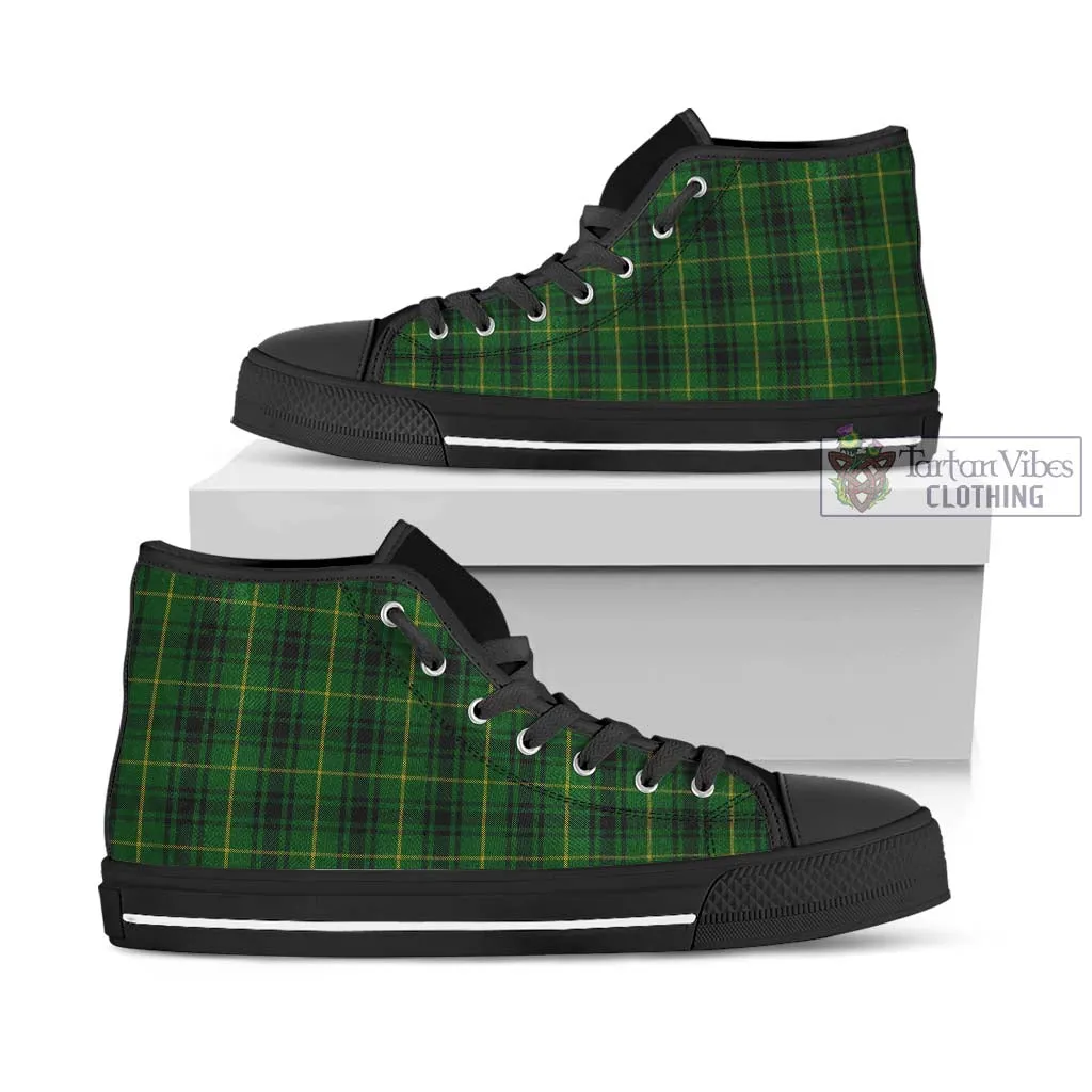 Arthur Tartan High Top Shoes