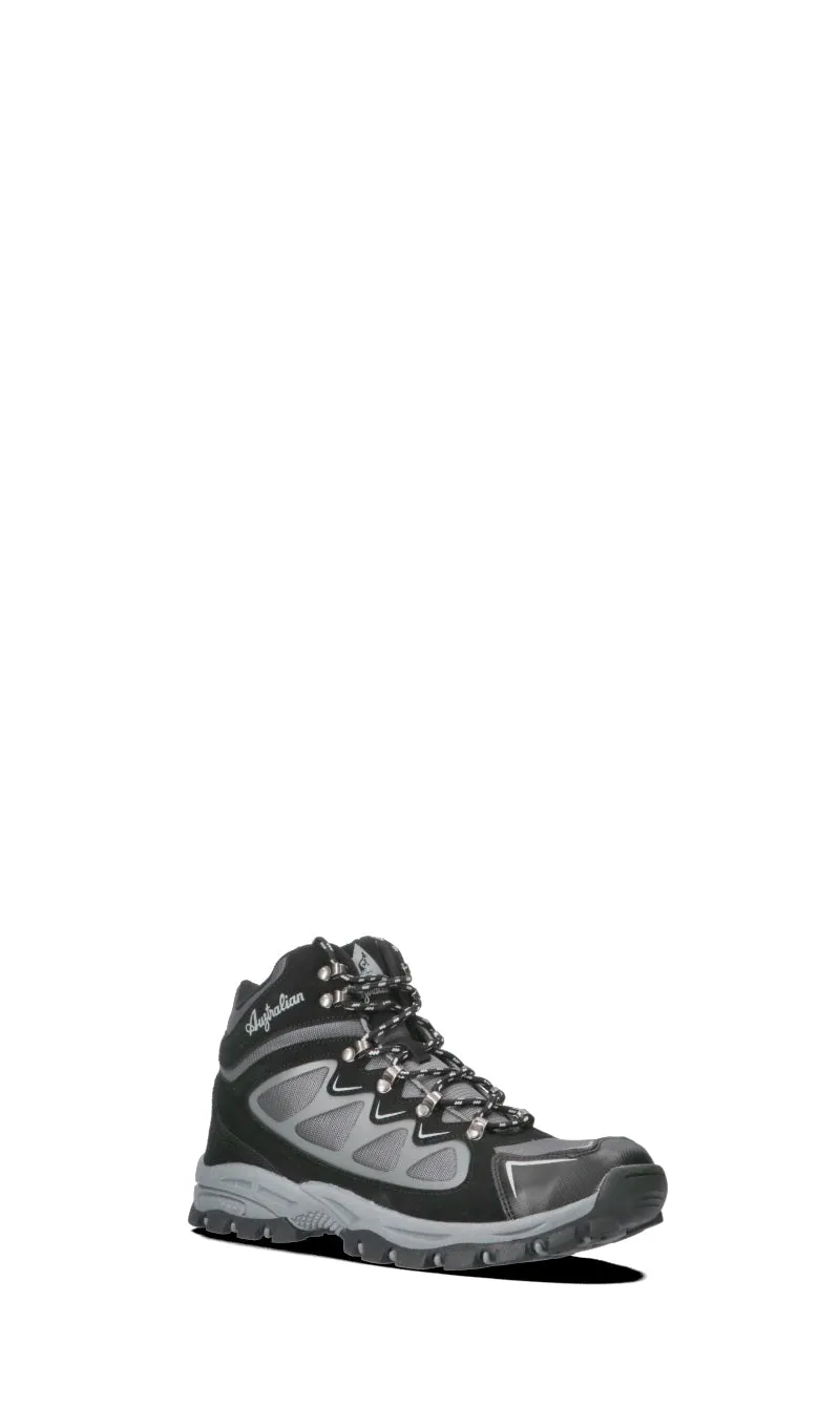 AUSTRALIAN Scarpa trekking uomo nera/grigia