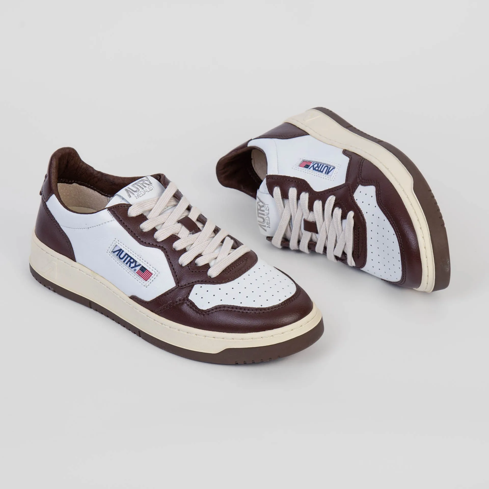 AUTRY SNEAKERS AULM-WB 46 BROWN