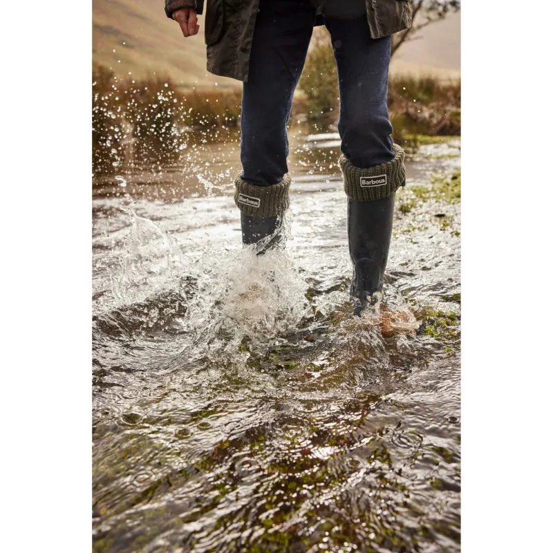 Barbour Bede Ladies Wellington Boot - Olive