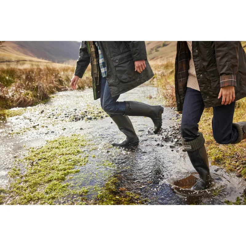 Barbour Bede Ladies Wellington Boot - Olive