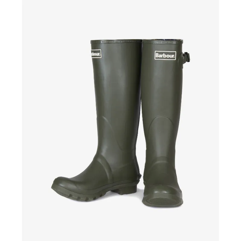 Barbour Bede Ladies Wellington Boot - Olive