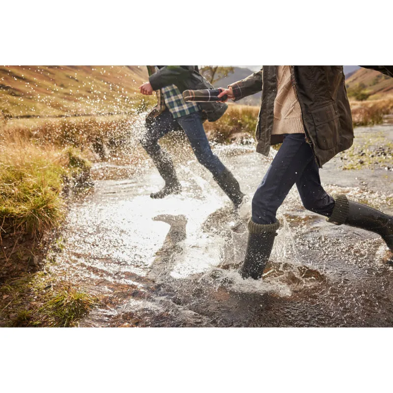 Barbour Bede Ladies Wellington Boot - Olive