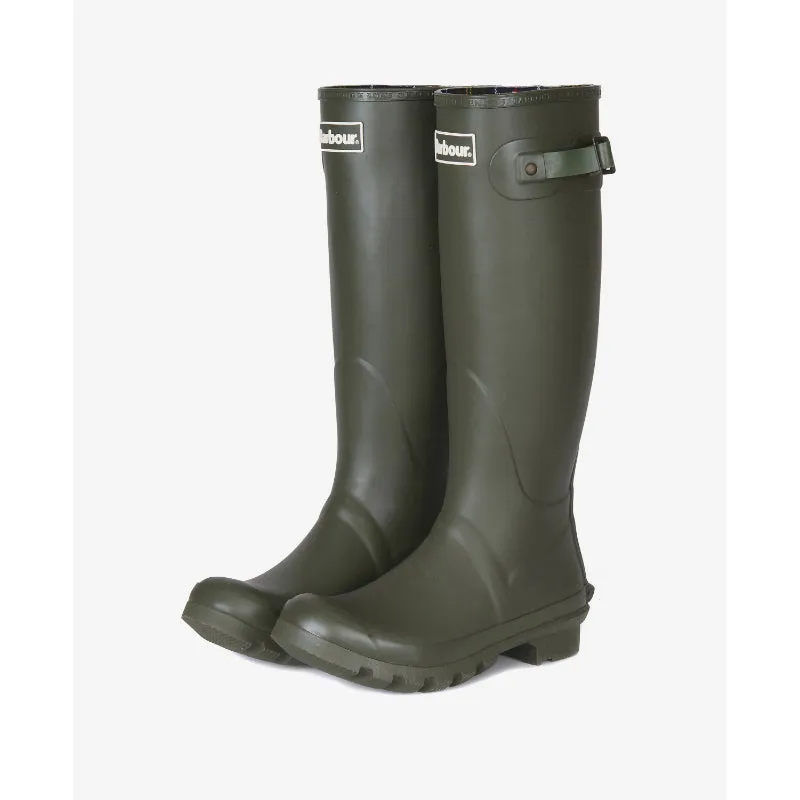 Barbour Bede Ladies Wellington Boot - Olive