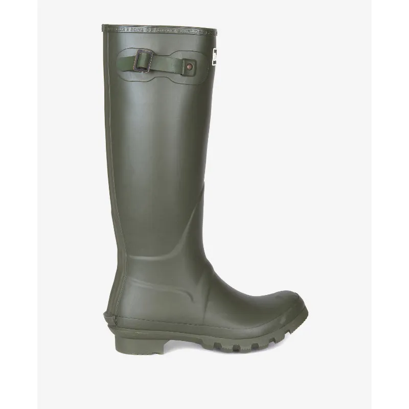 Barbour Bede Ladies Wellington Boot - Olive