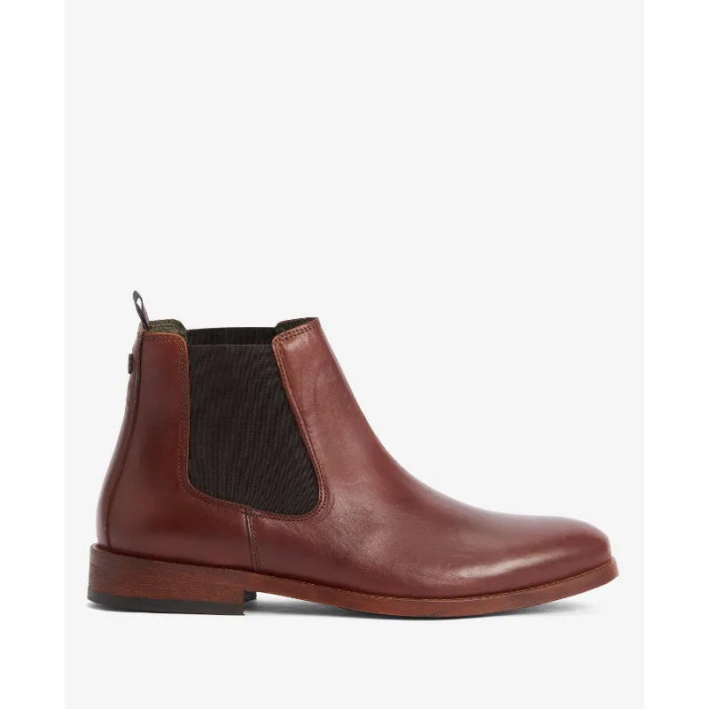 Barbour Bedlington Mens Chelsea Boot - Mahogany