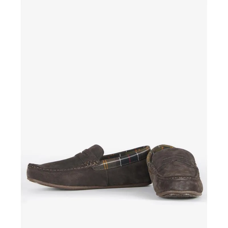 Barbour Porterfield Mens Slipper - Brown