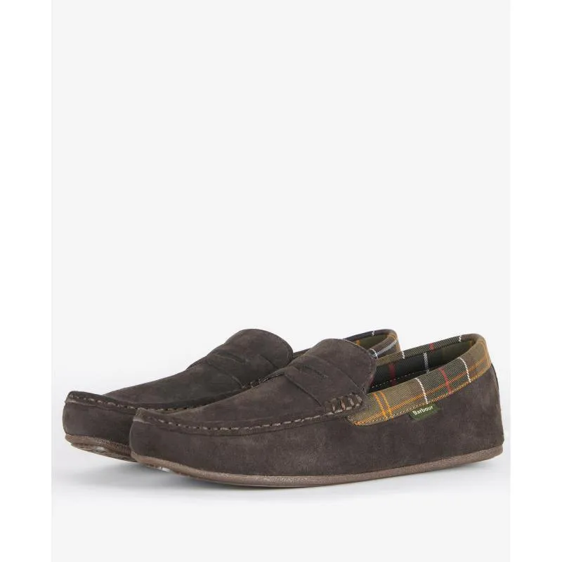 Barbour Porterfield Mens Slipper - Brown