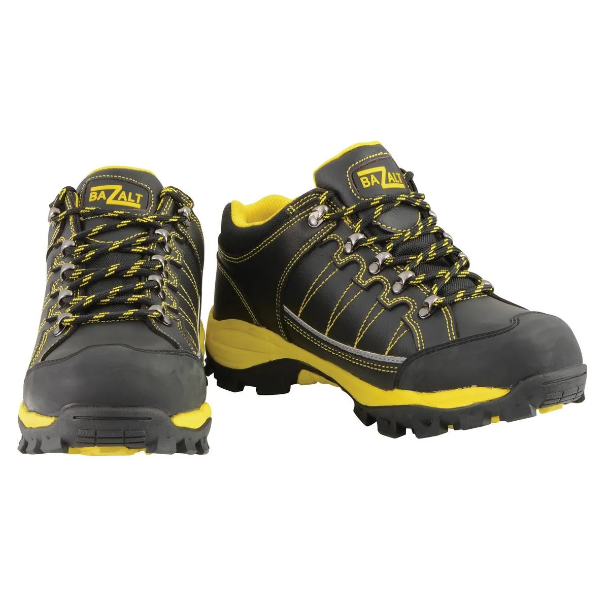 Bazalt MBM9121ST Men's Black and Yellow Water and Frost Proof Leather