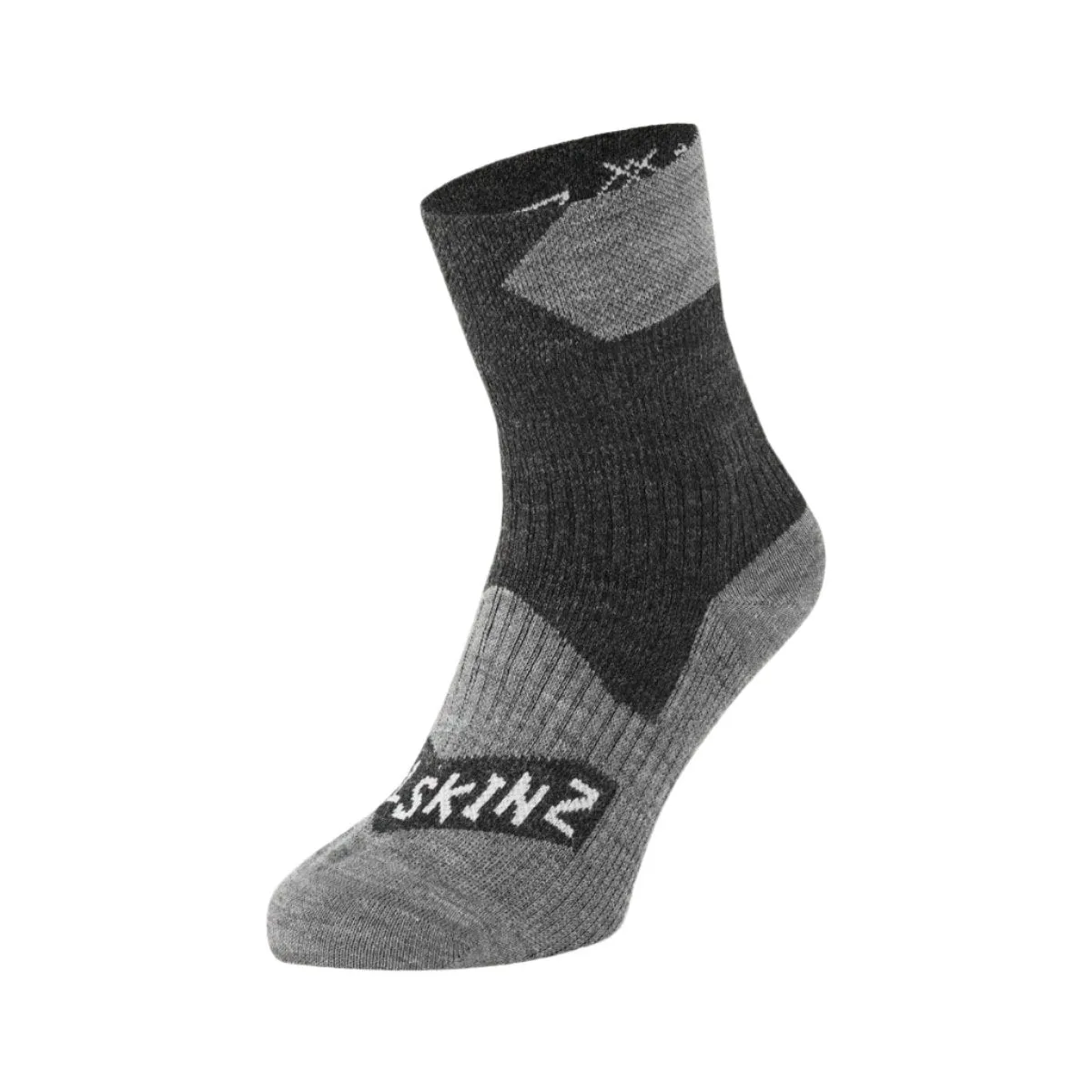 Bircham Waterproof All Weather Sock - Black/Grey