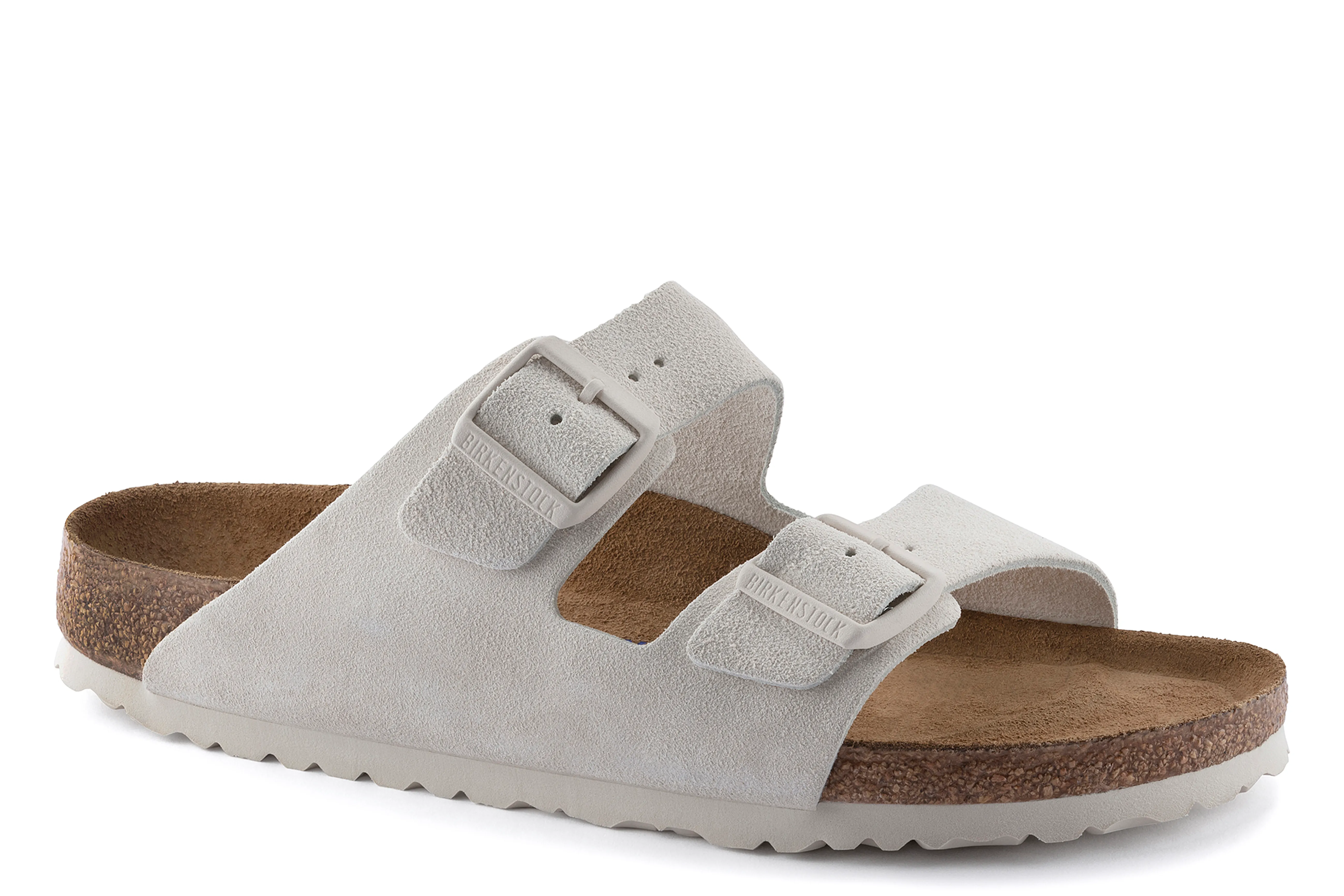 BIRKENSTOCK - ARIZONA - NARROW - SUEDE NUBUCK LEATHER - SOFT FOOTBED