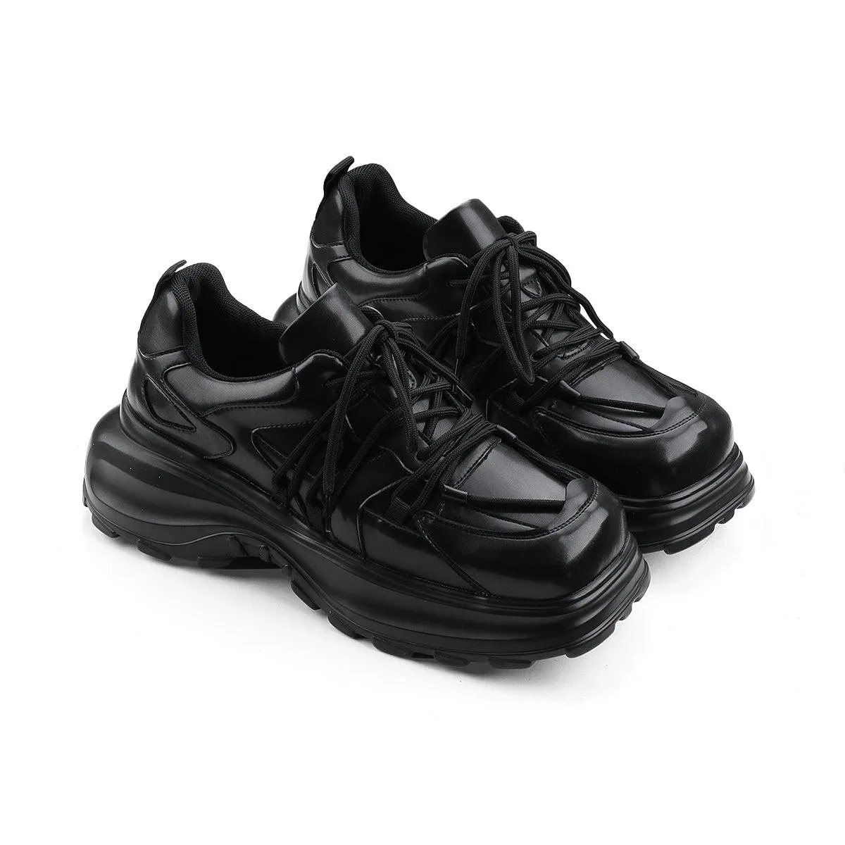 Black Chunky Shoes