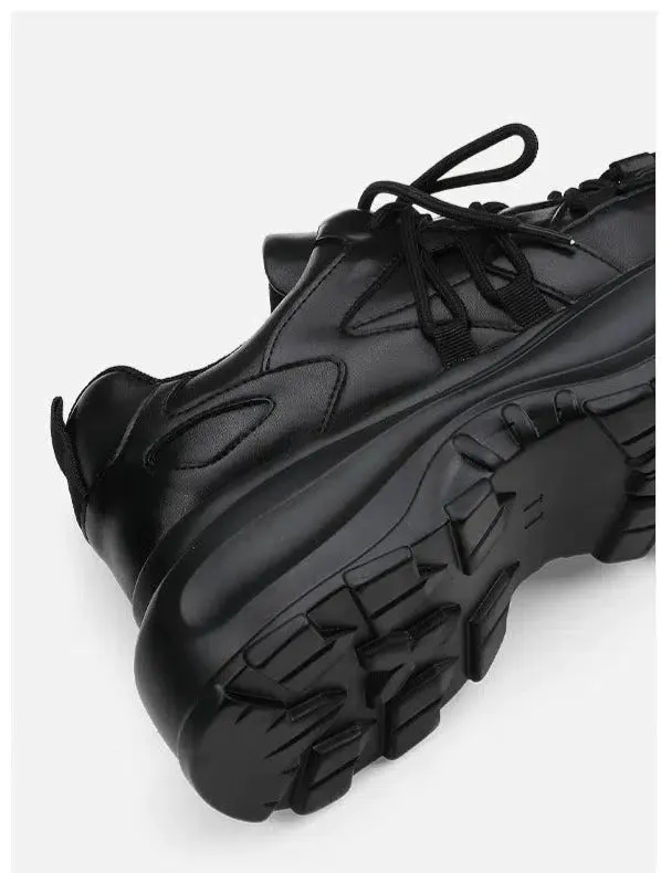 Black Chunky Shoes