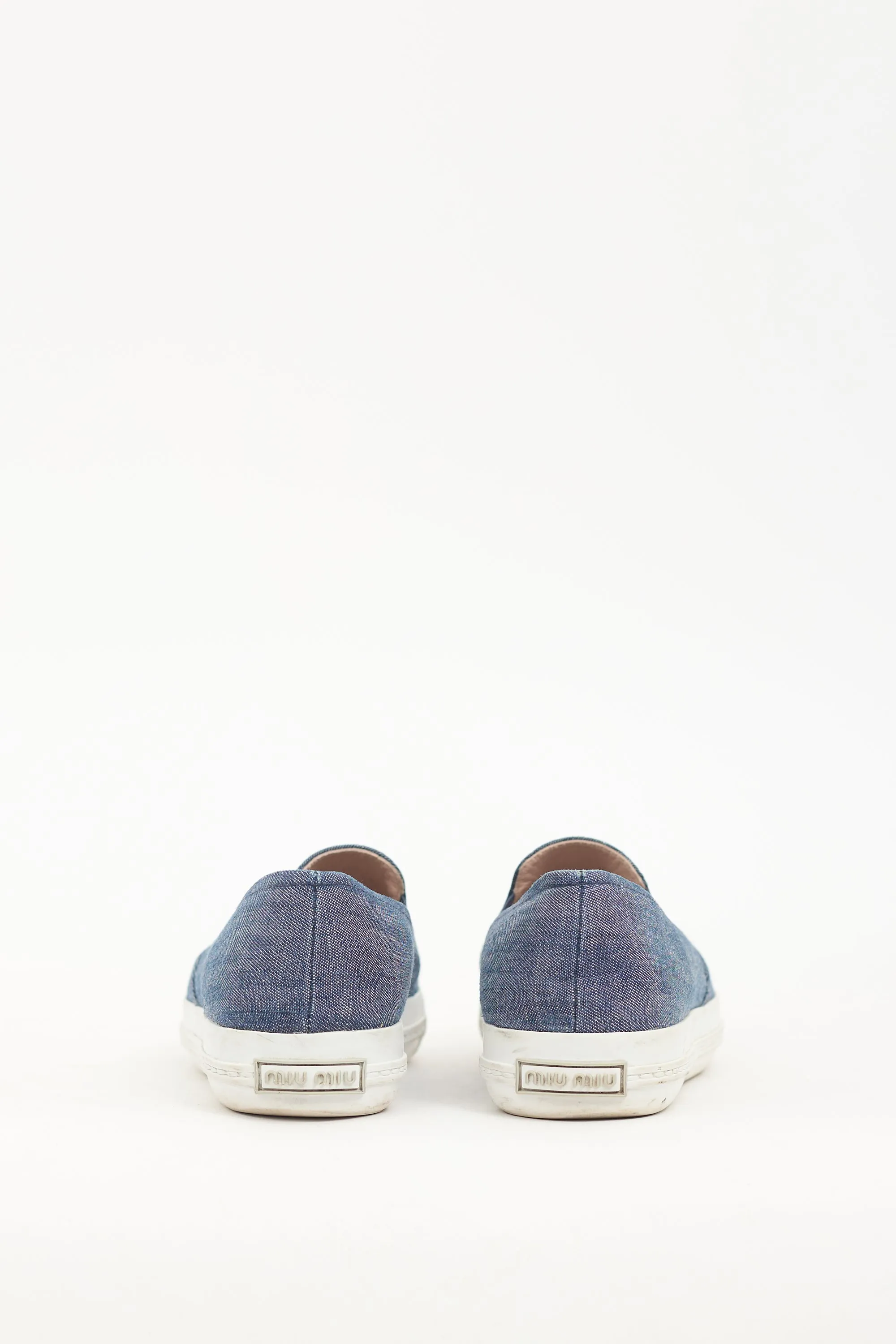 Blue Denim Slip On Sneaker