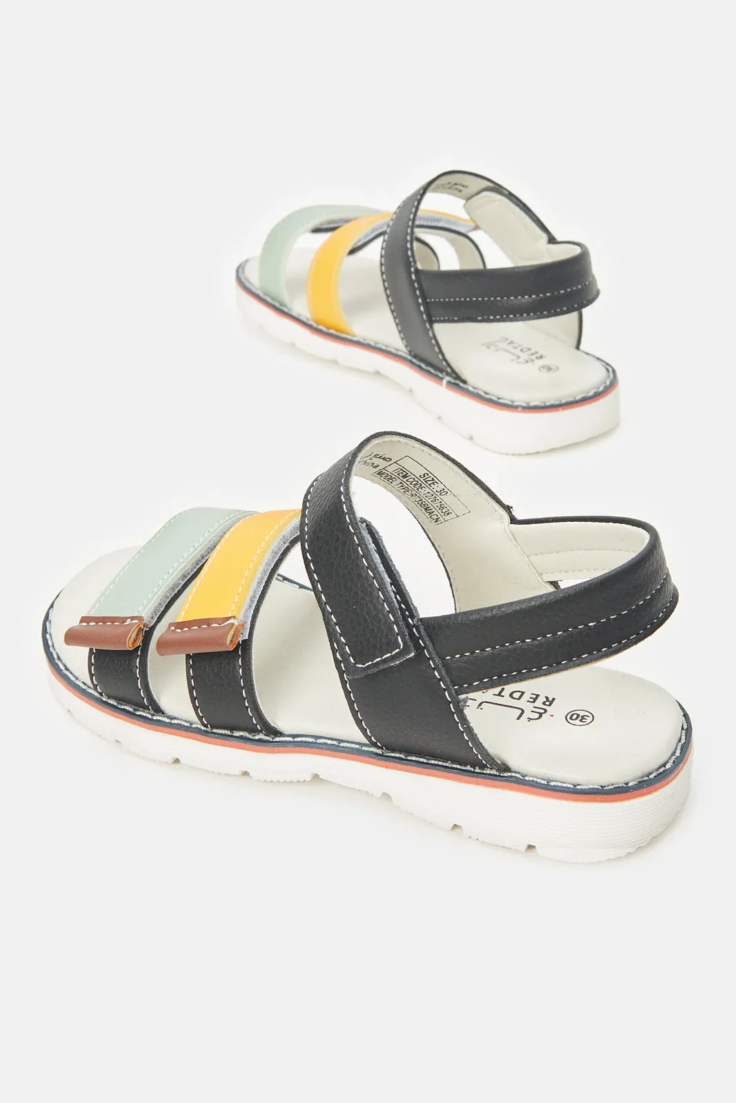 Boys Multicolour Colour Block Comfort Sandal