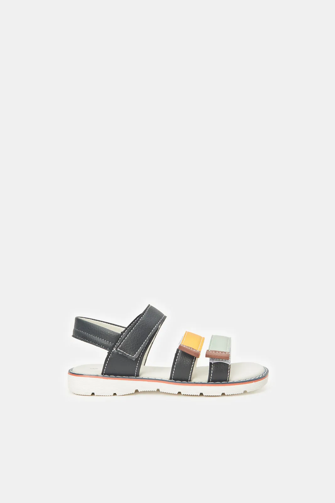 Boys Multicolour Colour Block Comfort Sandal