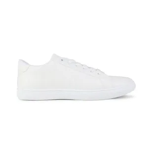 BOYS WHITE LEATHER SNEAKERS