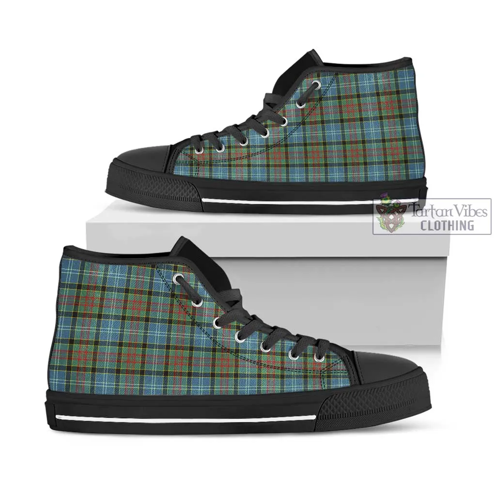 Brisbane Tartan High Top Shoes