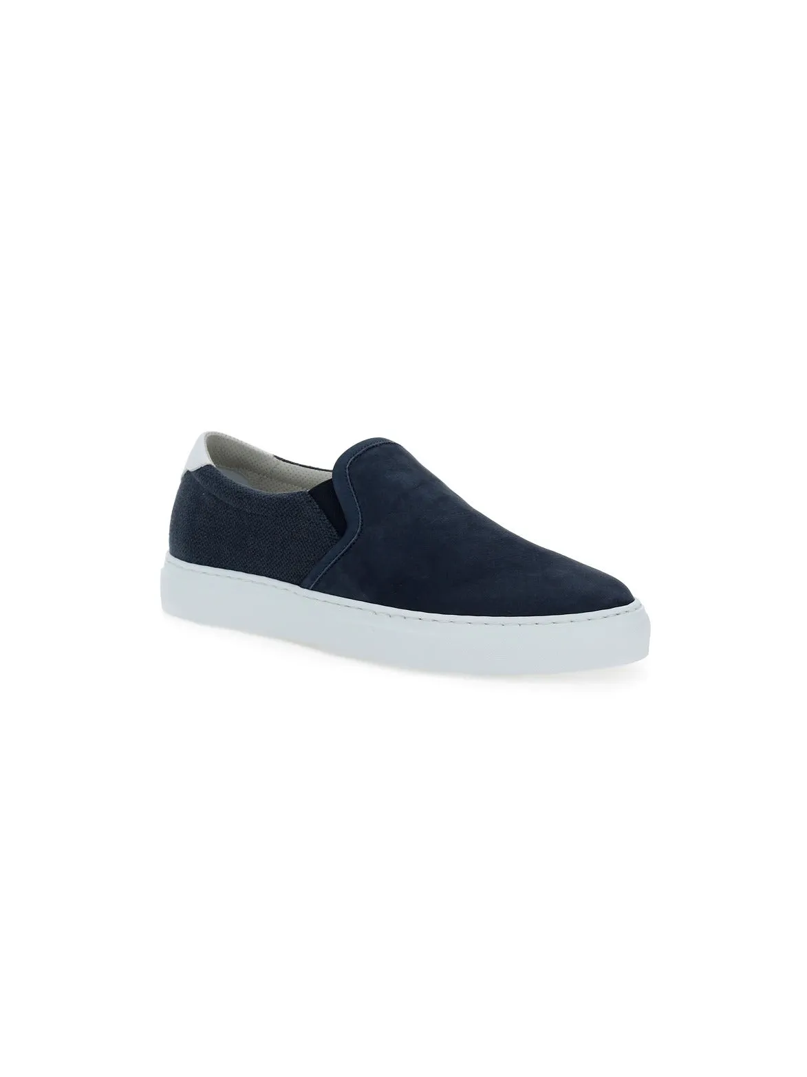 Brunello Cucinelli Logo Slip-On Sneakers