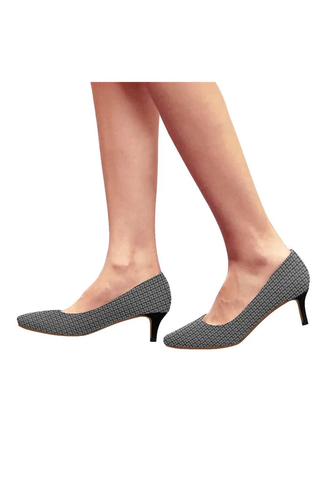 Brushes Women's Pointed Toe Low Heel Pumps