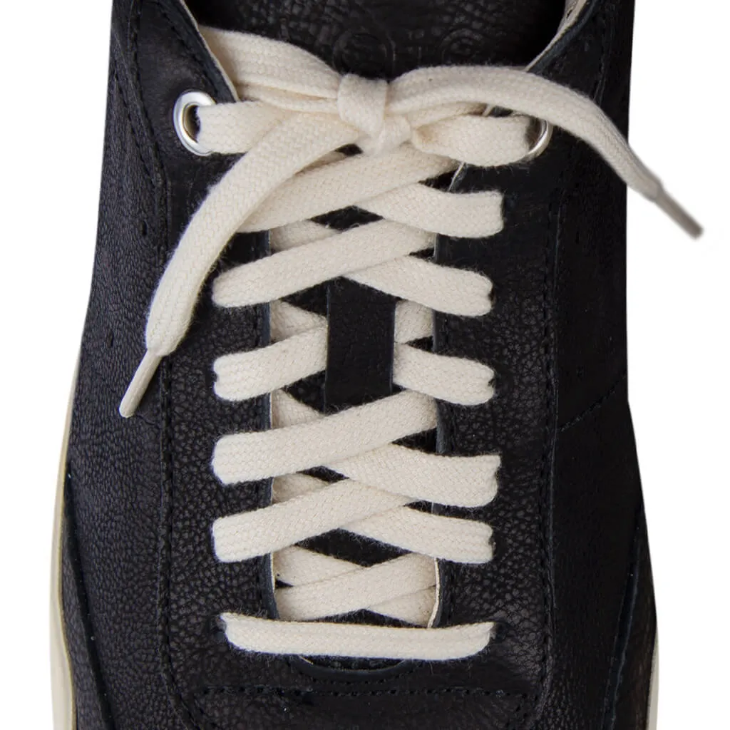 Burro Leather Sneakers - Nero