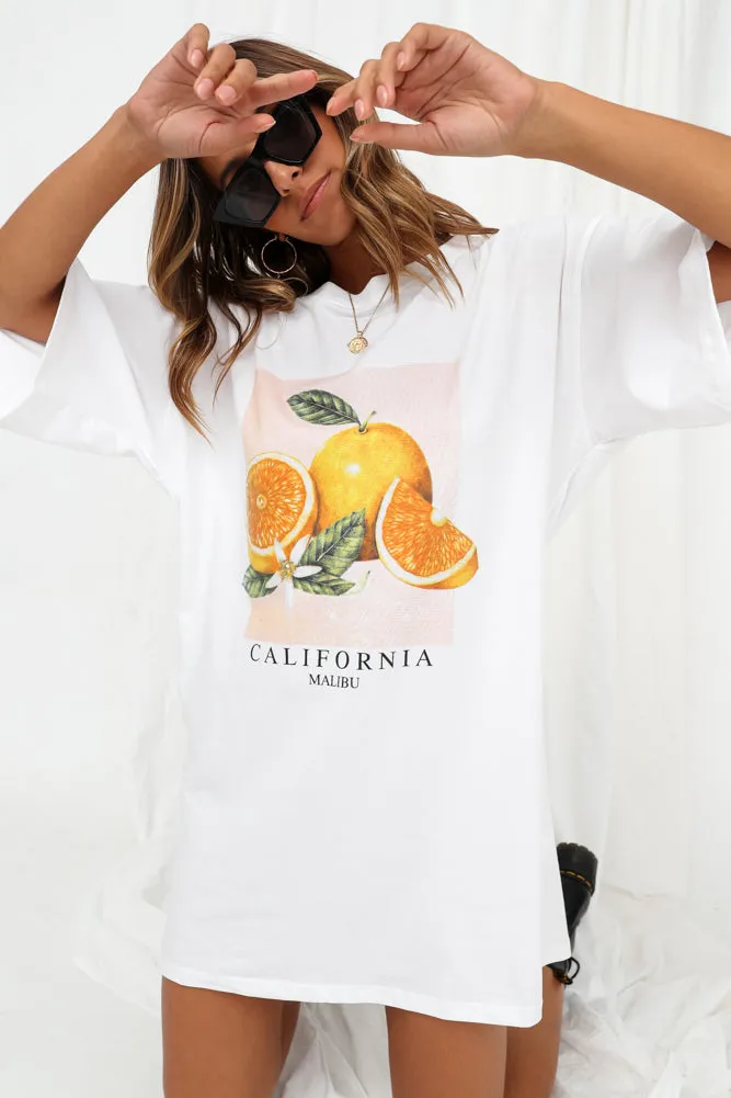 California Tee White