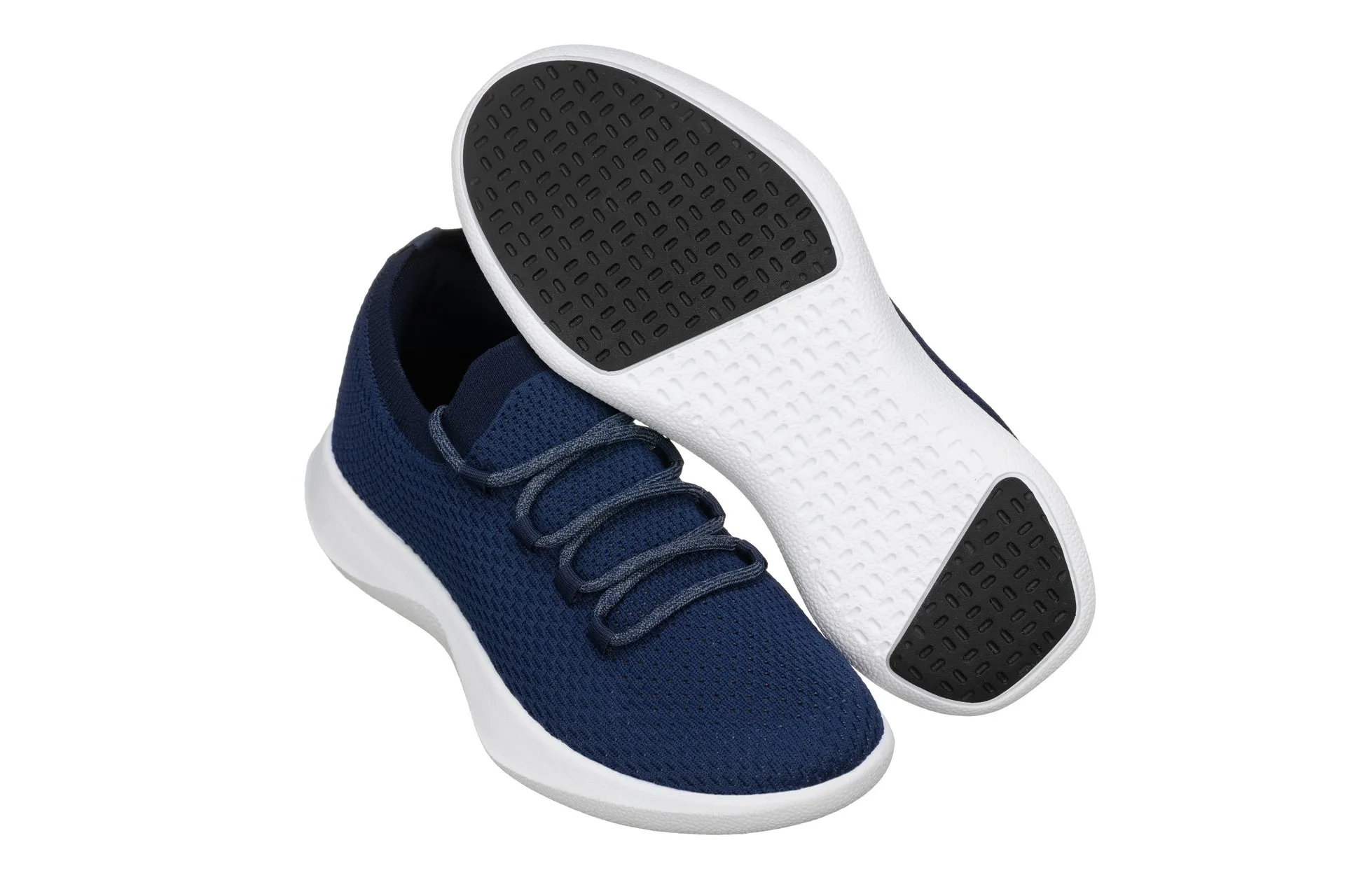 CALTO - Q084 - 2.4 Inches Taller (Blue/Grey) - Ultra Lightweight Sneakers