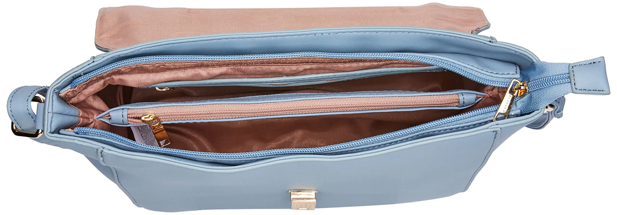 Caprese womens YELENA S Small PALE BLUE Satchel