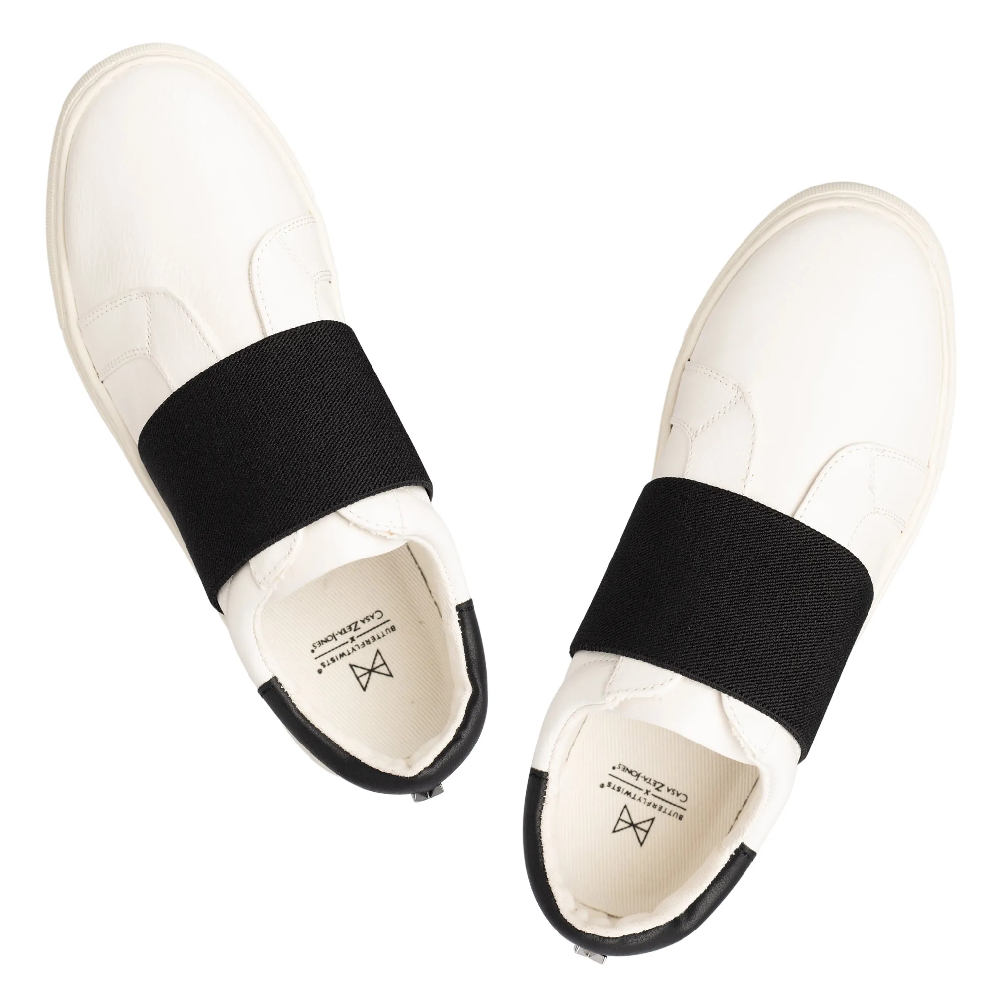 CHARLIE Sneakers - White/Black