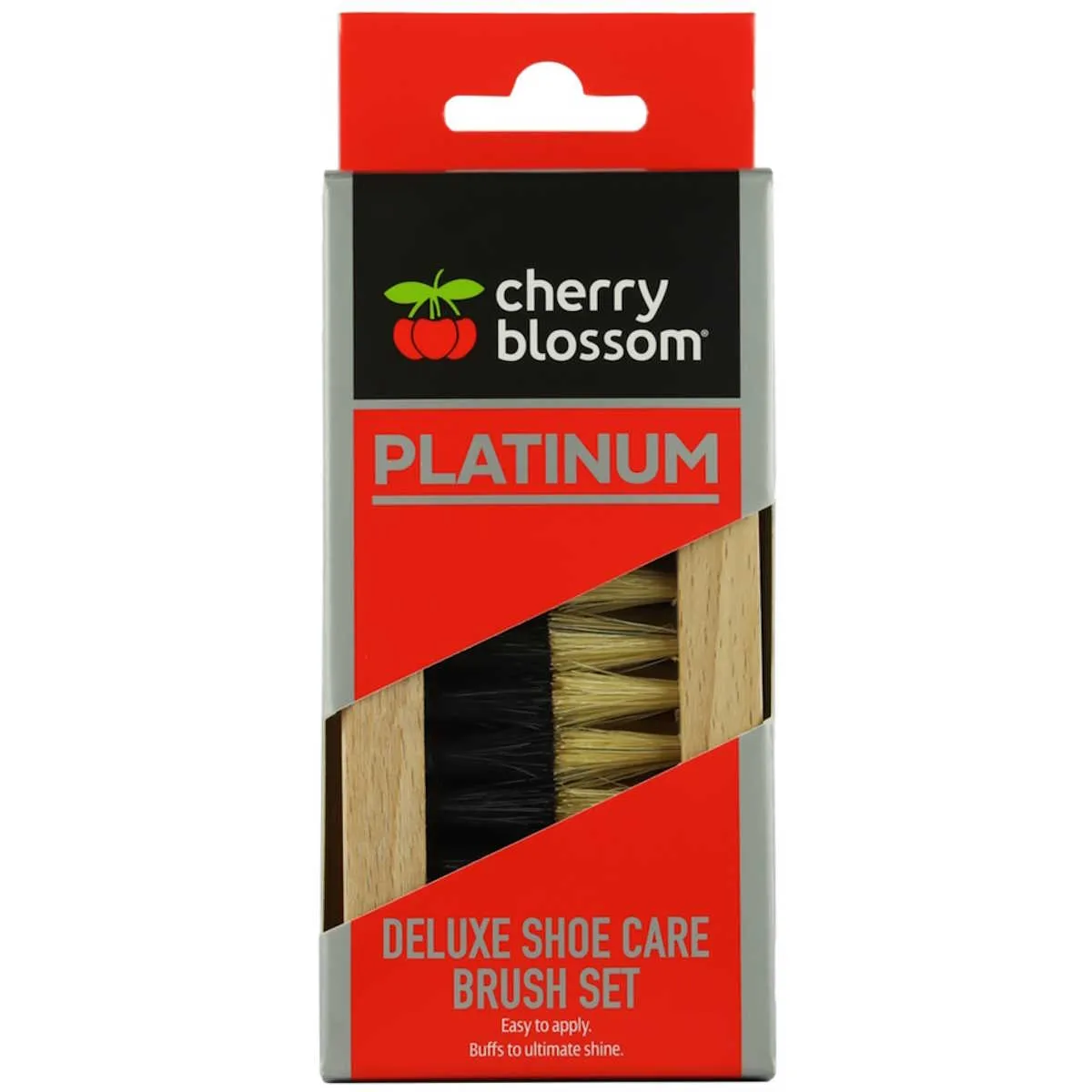 Cherry Blossom Deluxe Shoe Care Brush Set