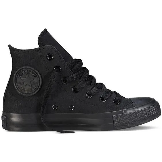 Chuck Taylor All Star Classic First copy shoe (Black Monochrome)