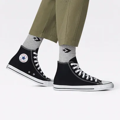 Chuck Taylor All Star Classic First copy shoe  (Black)