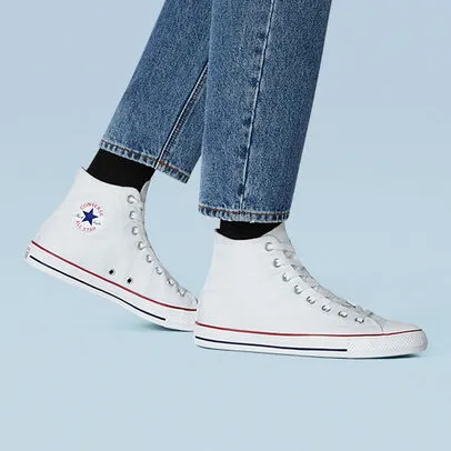 Chuck Taylor All Star First copy shoes Classic  (White)