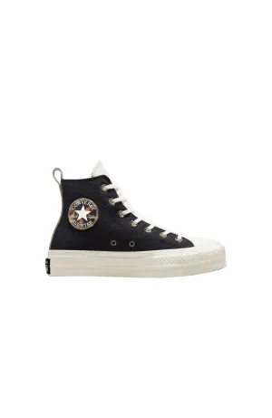 Chuck Taylor All Star Lift High Top Black Tawny Owl